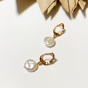 Pearl earrings